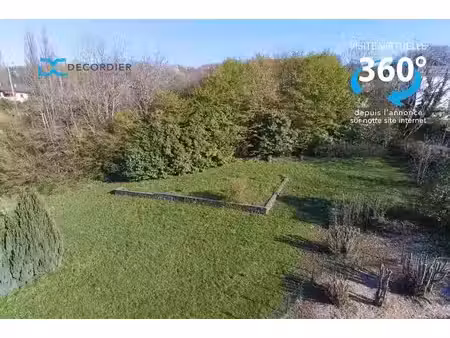 vente terrain 1010 m² à marin (74200)  309 000 €