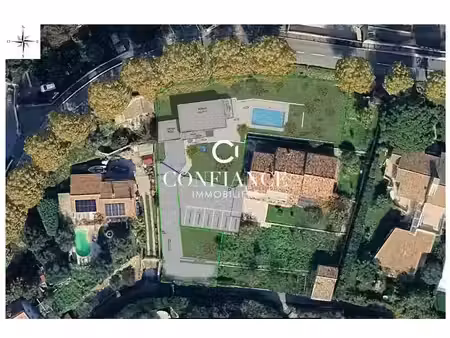 vente terrain à batir 1221 m² à la gaude (06610)  350 000 €
