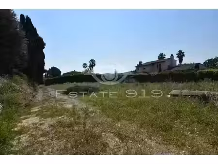 vente terrain 1595 m² à châteauneuf-grasse (06740)  595 000 €