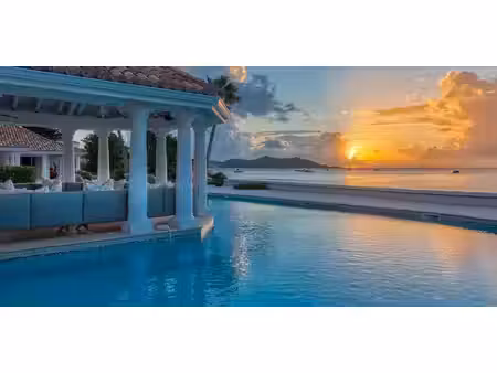 villa en bord de mer avec terrasse saint-martin (971)