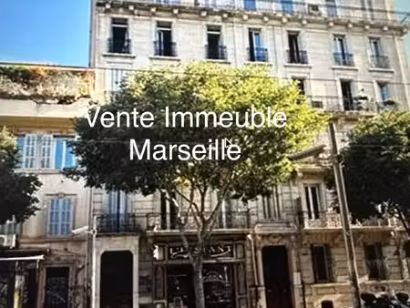 exclusivité - marseille – immeuble de rapport r+6 – 738 m²