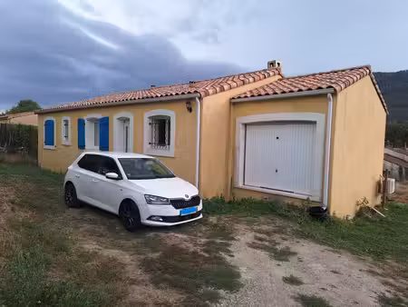maison plain-pied recente avec terrain