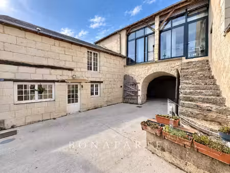 saumur - ensemble immobilier de caractère – 2 maisons – 250 m²