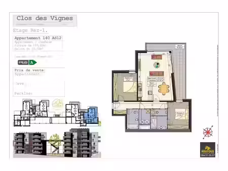 appartement à vendre à chaussée de waremme 140 huy (vbe68964)