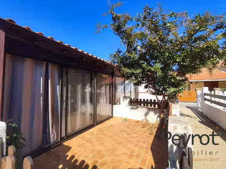 maison leucate meuble 3 pièces parking