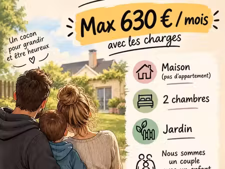 recherche maison urgent