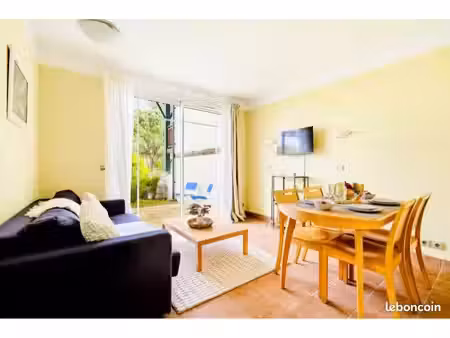 location courte durée - t3 golf de gujan-mestras - 2 chambres jardin