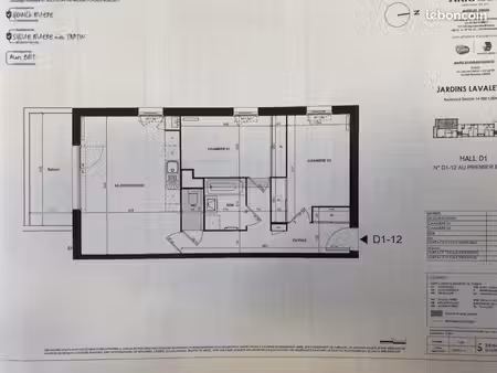 appartement 3 pièces 59 m²