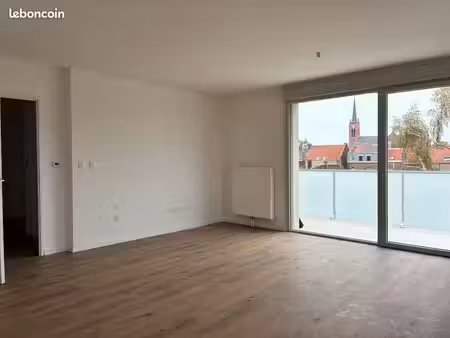 appart t3 neuf quesnoy 64m2  balcon  2 pkg