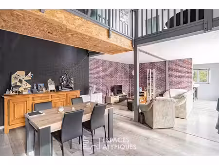 maison réhabilitée esprit loft avec appartement indépendant