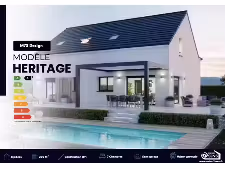 vente maison neuve 7 pièces 201 m² à salins (77148)  444 611 €