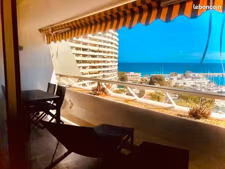 appartement t3 le ducal - port marina baie des anges