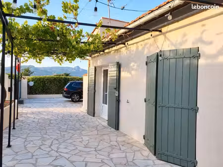 coup de cœur ❤️ maison 100 m² individuelle – piscine – terrain de boules – vue garlaban