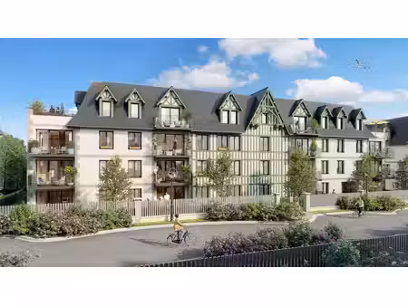 deauville/benerville - appartement neuf 2 pièces avec balcon