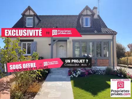 exclusivité - maison 3 chambres sur sous-sol total avec un terrain de 1002 m² proche du...