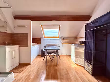 investissement locatif ? studio de 14 m² vendu loué proche facs