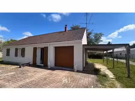 maison plain-pied 2 chambres  garage et jardin