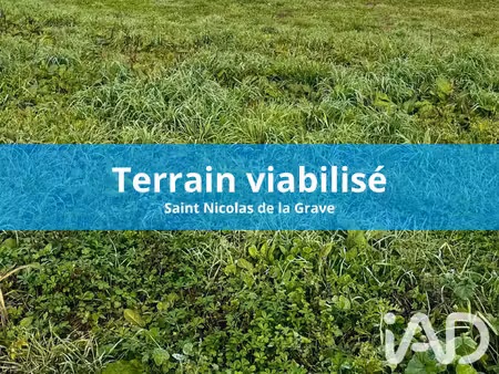 vente terrain à bâtir 430 m²