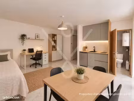 studio en viager 1 pièce 27 m²
