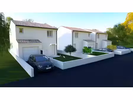 terrain avec maison neuf à vendre