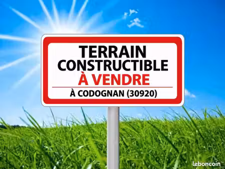 terrain constructible – codognan