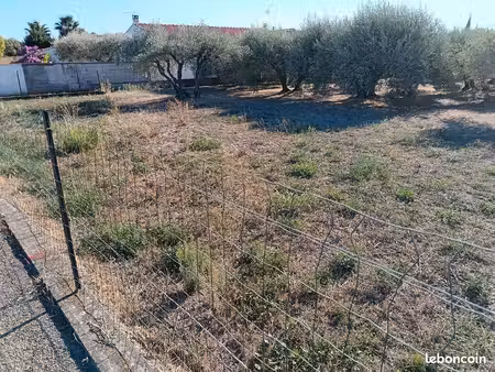 terrain constructible 393 m² – marguerittes – quartier calme – 155 000