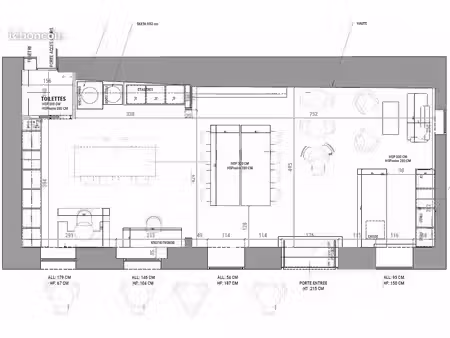 local commercial 60 m² nice