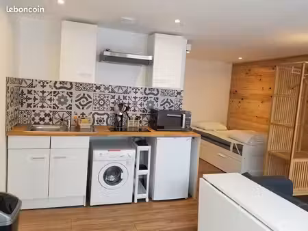 studio meublé 23m²