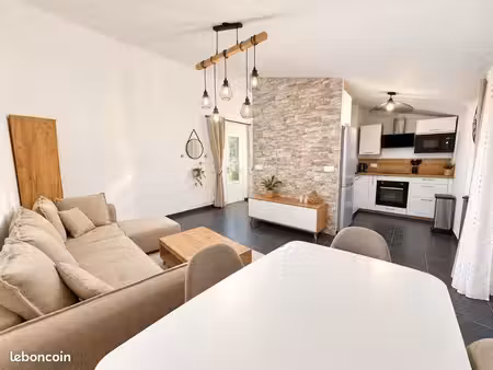 charmante maison meublée avec grand jardin