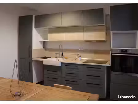 appartement 75m² t3 meublé - limite lyon 8 / vénissieux