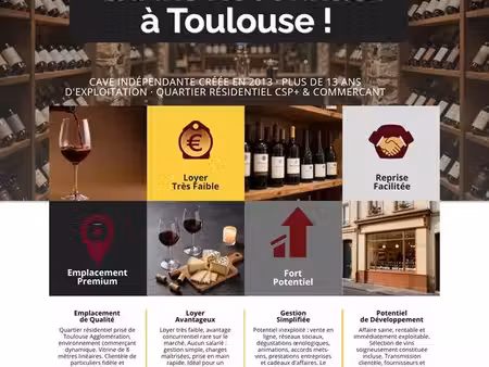 belle opportunité – cave à vins indépendante – toulouse