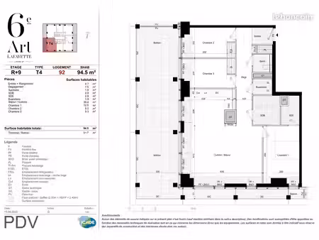 local commercial 146 m² - lyon 6e