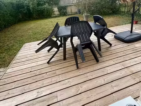 appartement t3 meublé avec jardin privatif 68.54 m2 - 3 p
