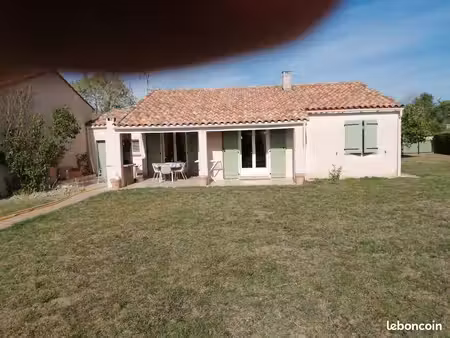 vends maison plein pied