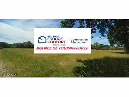 terrain 1 000 m² tournefeuille