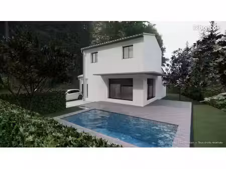 maison neuve 111 m² + piscine + terrain à nissan-lez-enserune