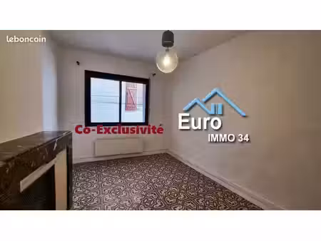 co-exclusivité - maison de village offrant 75 m² hab