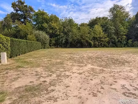 à vendre terrain viabilisé