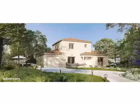 maison contemporaine 130 m² avec garage sur terrain de 865 m² à plaisance-du-touch