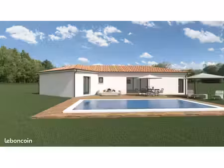 leguevin rare sur le secteur villa 110 m2 sur terrain de 800 m2 viabilisé