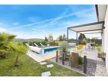 maison - 4 chambres - piscine & spa - vue coteaux