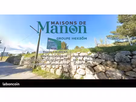 terrain 205 m² saint pargoire