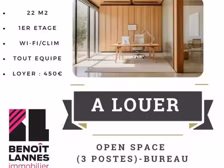 bureaux 22 m² toulouse