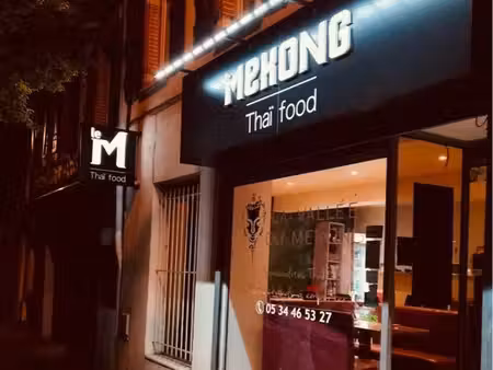 fond de commerce restaurant - le mékong thaï food