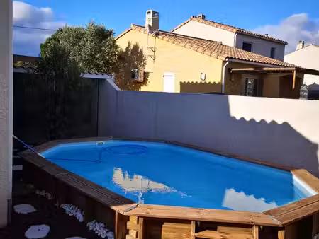 maison 3 chambres avec piscine et jardin – aspiran
