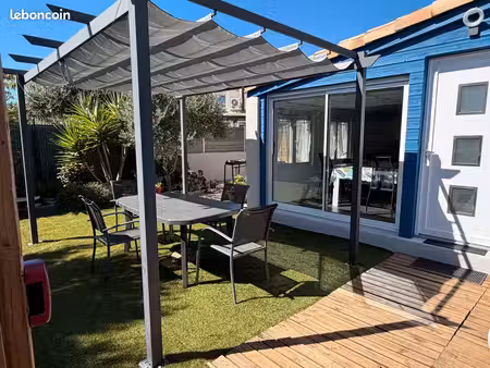 charmante maison de 58 m² dans résidence sécurisée à vic-la-gardiole (34110)