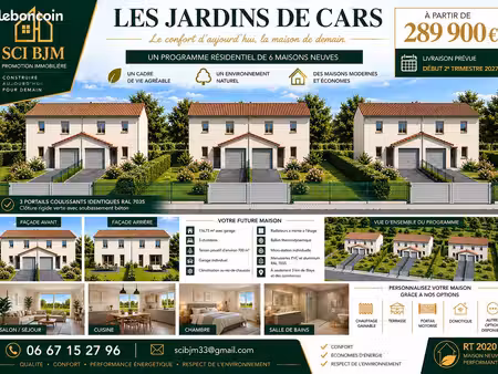 maisons neuves à cars