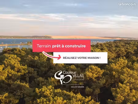 terrain 500 m² gujan mestras