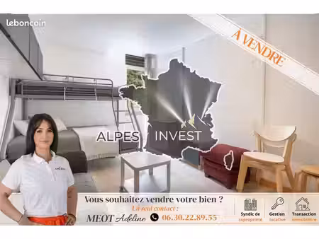 studio 1 pièce 21 m²