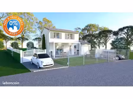 projet de construction d'une maison 75 m² avec terrain à lauret (34)